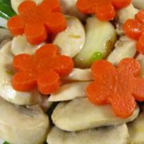 蘑菇荷蘭豆的做法