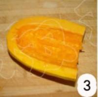 蛋黃焗南瓜的做法圖解3