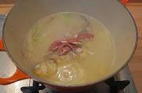 黃魚蛤蜊濃湯的做法圖解3