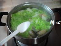 大白菜海參湯的做法圖解11