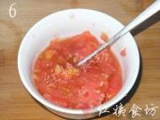 青豆釀番茄的做法圖解6