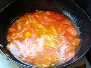番茄金針菇蛋花疙瘩湯的做法圖解6