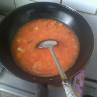 西紅柿南瓜豆腐湯的做法圖解7
