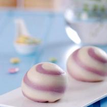 紫薯螺紋饅頭的做法