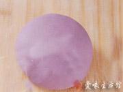 紫薯螺紋饅頭的做法圖解2