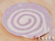 紫薯螺紋饅頭的做法圖解9