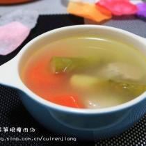 蘆筍根瘦肉湯的做法