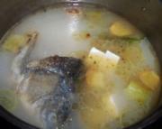 魚頭豆腐湯的做法圖解10