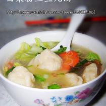 魚丸粉絲白菜湯的做法