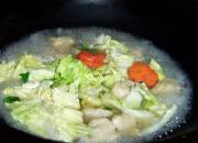 魚丸粉絲白菜湯的做法圖解5