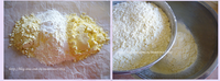 黃豆玉米麵發糕的做法圖解1