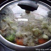 時蔬蛋皮湯的做法圖解7