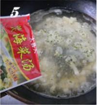 韓式海帶豆腐羹的做法圖解2