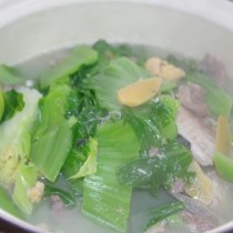 鯽魚芥菜湯的做法