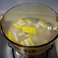 粟米馬蹄排骨湯的做法圖解4