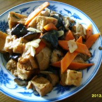 香菇燒豆腐的做法