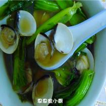 蛤蜊芥菜雞湯的做法