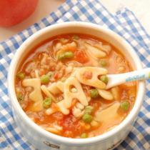 茄汁字母麵片湯的做法