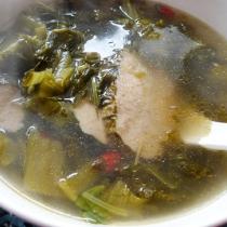 酸菜素魚湯的做法