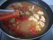 菜花番茄蛤蜊湯的做法圖解8