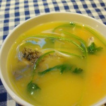 南瓜魚頭湯的做法