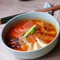 韓國火腿泡菜豆腐湯的做法