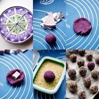 紫薯奶酪球的做法圖解4