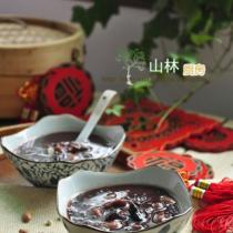 黑糯米紅棗蕓豆粥的做法