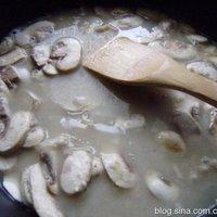雞茸蘑菇濃湯的做法圖解13