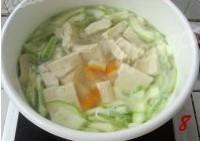 瓜片豆腐湯的做法圖解8