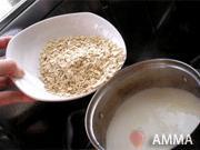 燕麥豆漿棗粥的做法圖解3