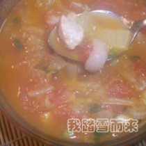 辣白菜湯的做法