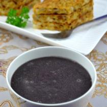 紫米粥的做法