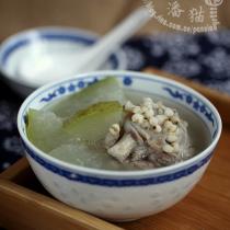 薏米冬瓜排骨湯的做法