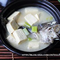 黑鮶魚豆腐湯的做法