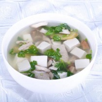 豆腐瘦肉湯的做法
