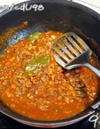 牛肉番茄沙司義大利麵的做法圖解9
