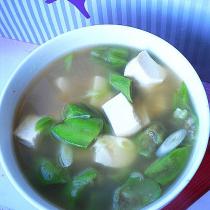 豆腐絲瓜湯的做法