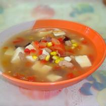 消暑西瓜豆腐湯的做法