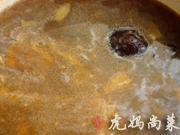 豬蹄黃豆麵疙瘩湯的做法圖解5