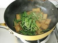 韭菜燒豆腐的做法圖解6