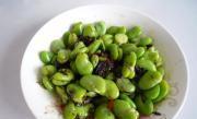橄欖菜俏拌蠶豆的做法圖解6