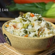 青菜燜飯的做法