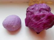 紫甘藍打滷麵的做法圖解1