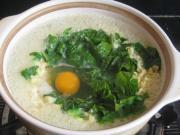 生菜葉雞蛋煮泡麵的做法圖解5
