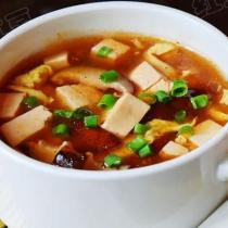 酸辣香菇豆腐湯的做法