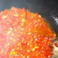 西紅柿蘑菇疙瘩湯的做法圖解2