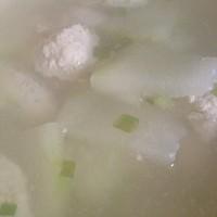 清淡豬肉丸子冬瓜湯的做法圖解5