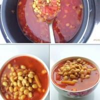 番茄牛肉黃豆湯的做法圖解8