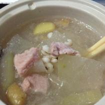 冬瓜薏仁瘦肉湯的做法
